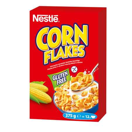 Nestle Corn Flakes dribsniai, 375 g, 5 pakuočių komplektas