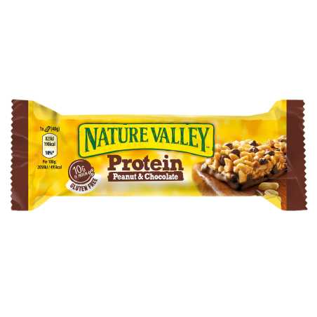 Nature Valley Protein batonėlis su šokoladu, 40g, 12 pakuočių komplektas