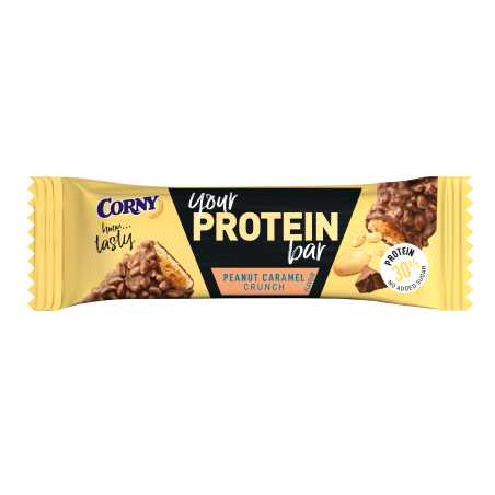 Corny Protein batonėlis su pienišku šokoladu ir karamele, 45g, 12 pakuočių komplektas