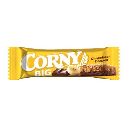 Corny Big javainis šokolado-bananų skonio, 50g, 24 pakuočių komplektas