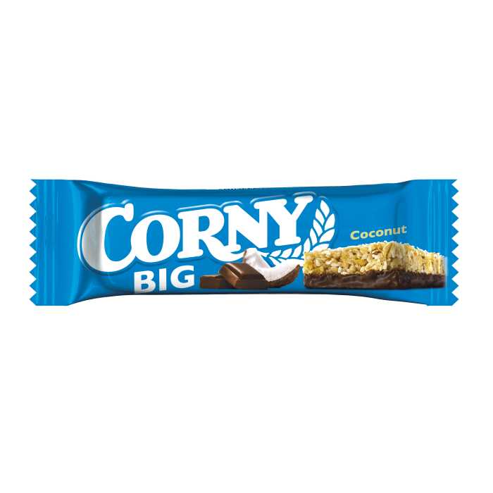 Corny Big javainis su kokosu,50g, 24 pakuočių komplektas