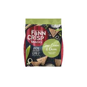 Finn CRISP Bread Chips with Griet, packs and 10 Ontage. 150g