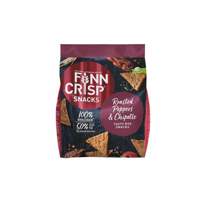 Finn Crisp duonos traškučiai su chipot. ir pip, 150g, 10 pakuočių komplektas