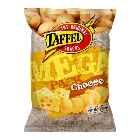 Taffel Cheese Mega pack traškučiai 250g, 12 pakuočių komplektas