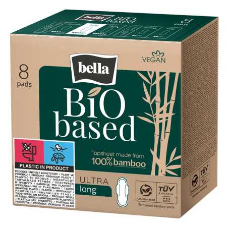 Bella Bio Based higieniniai paketai Ultra thin MAXI, 8vnt., 20 pakuočių komplektas