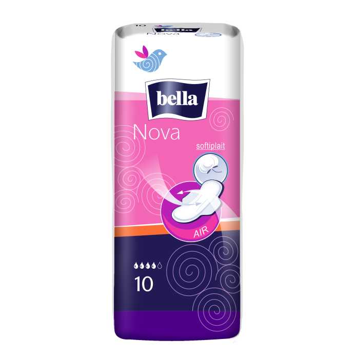 Bella Nova higieniniai paketai, 10vnt., 16 pakuočių komplektas