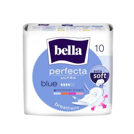 Bella Perfecta higieniniai paketai Ultra Blue 10vnt., 6 pakuočių komplektas