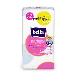 Bella Perfecta higieniniai paketai Ultra Rose 32vnt., 6 pakuočių komplektas