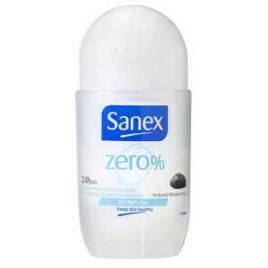 Sanex Zero bekvapis rutulinis dezodorantas, 50ml , 6 pakuočių komplektas