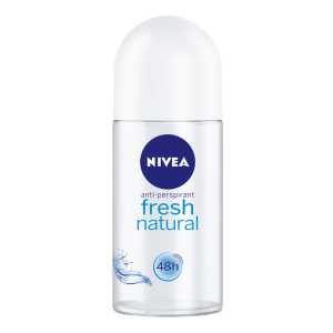 Nivea Fresh Natural Rutulinis dezodorantas moterims 50ml , 6 pakuočių komplektas