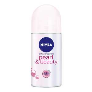 Nivea Pearl&Beauty Rutulinis dezodorantas moterims 50ml , 6 pakuočių komplektas
