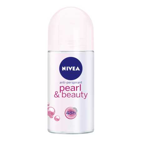 Nivea Pearl&Beauty Rutulinis dezodorantas moterims 50ml , 6 pakuočių komplektas