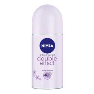 Nivea Double Effect Rutulinis dezodorantas moterims 50ml , 6 pakuočių komplektas