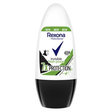 Rexona Fresh Power moteriškas Rutulinis dezodorantas , 50ml , 6 pakuočių komplektas