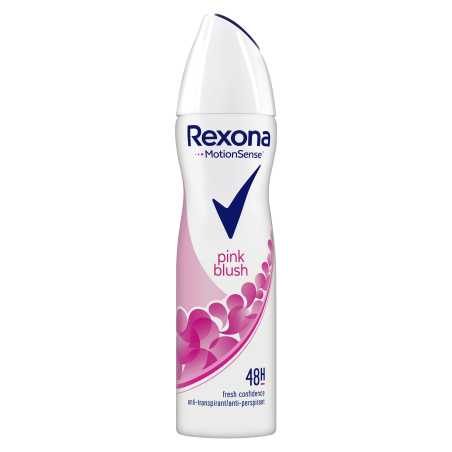 Rexona Pink Blush purškiamas dezodorantas, 150ml , 6 pakuočių komplektas