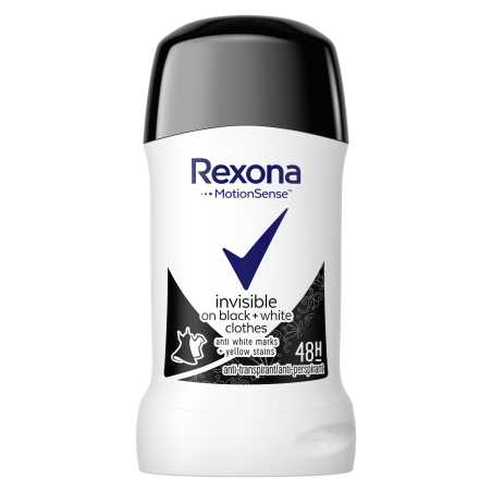 Rexona B&W moteriškas pieštukinis dezodorantas 40ml , 6 pakuočių komplektas