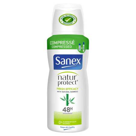 Sanex purškiamas dezodorantas Natur Protect Bamboo, 100ml , 3 pakuočių komplektas