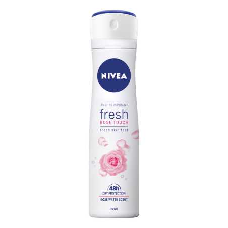 Nivea Fresh Rose Touch.purškiamas dezodorantasantiper.moteriškas , 6 pakuočių komplektas