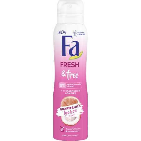 Fa Grapefruit&Lynchee purškiamas dezodorantas 150ml , 3 pakuočių komplektas
