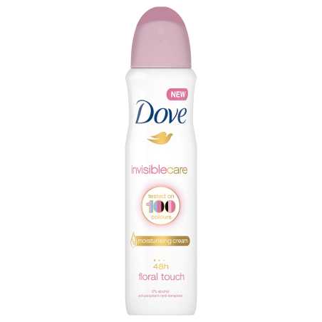 Dove Invisible Care purškiamas dezodorantas, 150ml , 6 pakuočių komplektas
