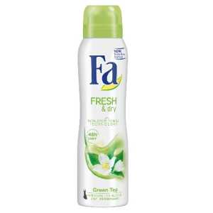 Fa Fresh&Dry purškiamas dezodorantas Green Tea, 150ml , 6 pakuočių komplektas