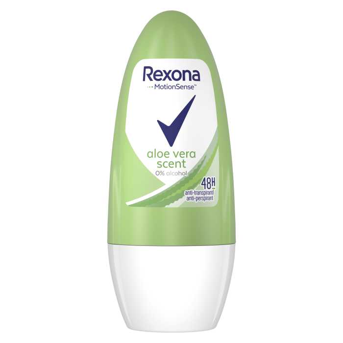 Rexona Aloe Vera moteriškas Rutulinis dezodorantas, 50ml , 6 pakuočių komplektas