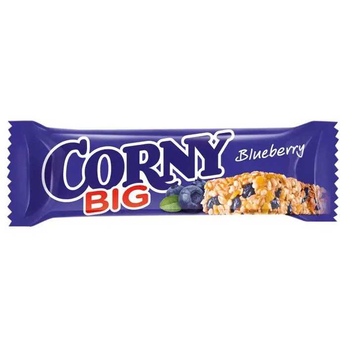 Corny Big javainis mėlynių skonio, 40g, 24 pakuočių komplektas
