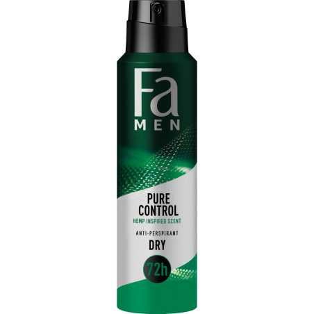 Fa Men Pure Control aerozolinis dezodorantas 150ml , 3 pakuočių komplektas