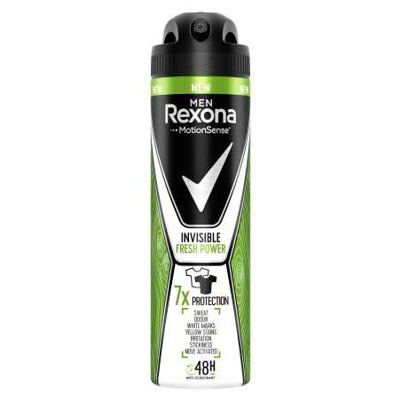 Rexona Fresh Power vyriškas purškiamas dezodorantas, 150ml , 6 pakuočių komplektas