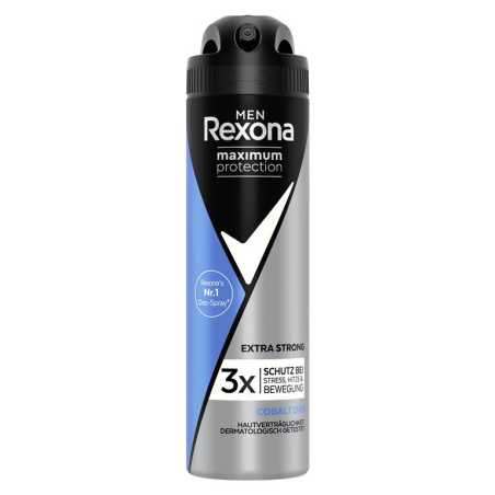 Rexona Cobalt Dry purškiamas vyriškas antiperspirantas 150ml , 6 pakuočių komplektas