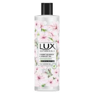 Lux Botanicals Cherry Bloom&Apricot Oil, dušo gelis 500ml , 6 pakuočių komplektas