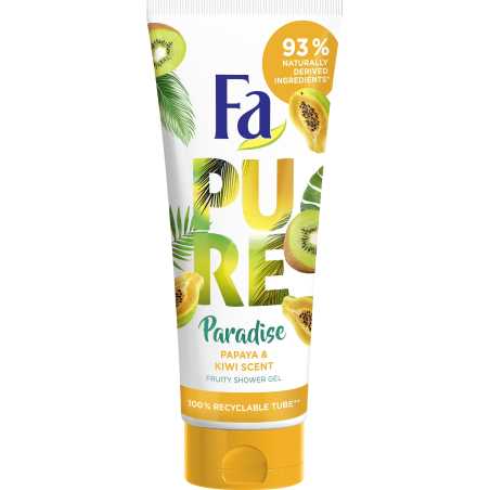 Fa Pure Paradise dušo gelis Papaya&Kiwi 200ml , 6 pakuočių komplektas