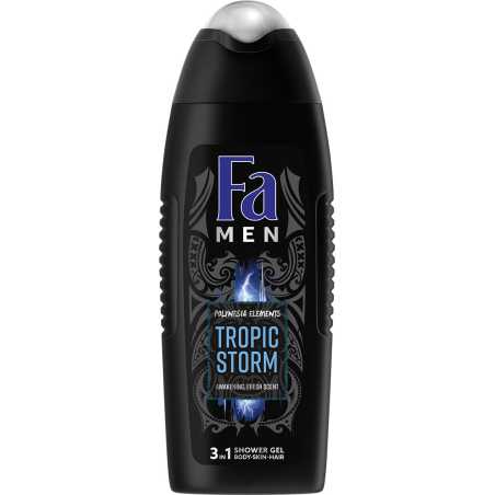 Fa Men dušo gelis Tropic Storm 250ml , 6 pakuočių komplektas