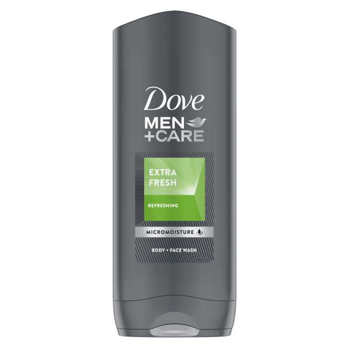Dove Men Extra Fresh dušo želė, 400ml , 6 pakuočių komplektas