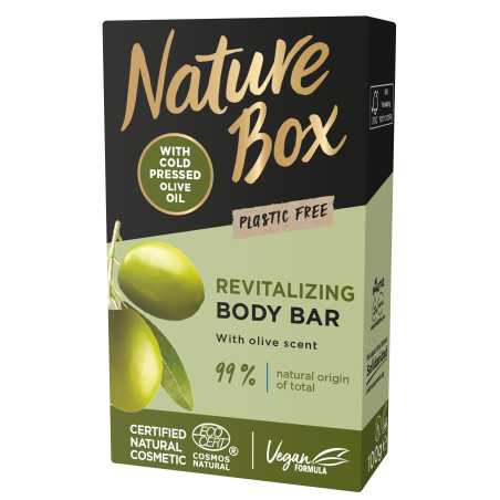 Nature Box Olive kietasis dušo muilas, 100g, 6 pakuočių komplektas