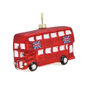 Eglutės žaisliukas - Londono autobusas