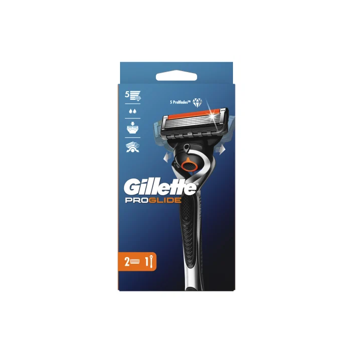 Skustuvas Gillette FUSION Proglide Flexball Power 1 galv.  x  2 vnt.  pakuotė