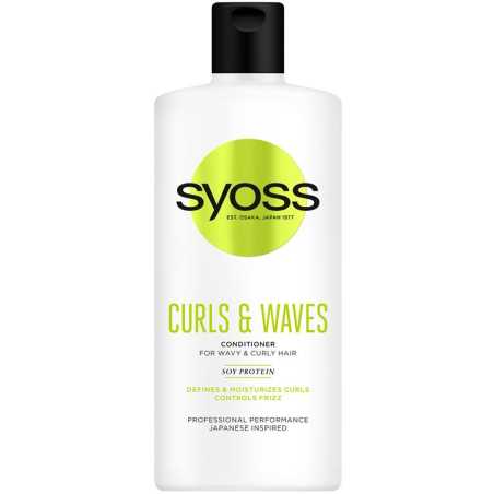 Syoss Curls & Waves Balzamas 440ml, 6 pakuočių komplektas