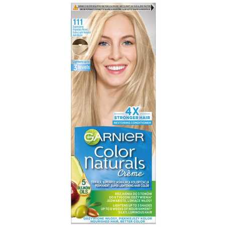 Garnier Color Naturals plaukų dažai L111 labai šviesi, 3 pakuočių komplektas