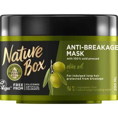 Nature Box plaukų kaukė OLive 200ml, 3 pakuočių komplektas
