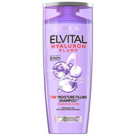 Elvital Hyaluron Pump šampūnas, 250ml, 6 pakuočių komplektas