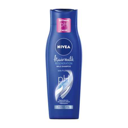 Nivea Hair Milk šampūnas normaliems plaukams 250ml, 6 pakuočių komplektas