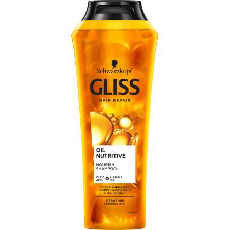 Gliss Oil Nutrive šampūnas, 250ml, 6 pakuočių komplektas