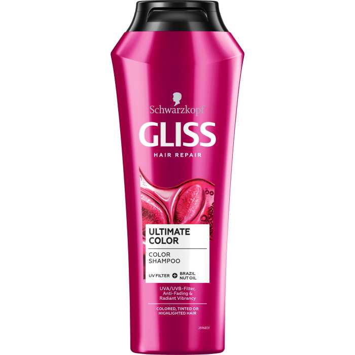 Gliss Ultimate Color šampūnas, 250ml, 6 pakuočių komplektas