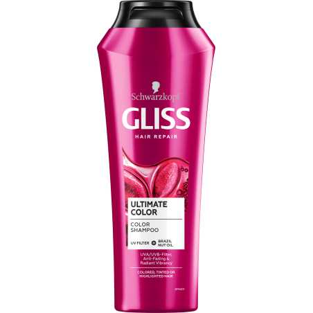 Gliss Ultimate Color šampūnas, 250ml, 6 pakuočių komplektas