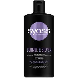 Syoss Blonde & Silver šampūnas 440ml, 6 pakuočių komplektas