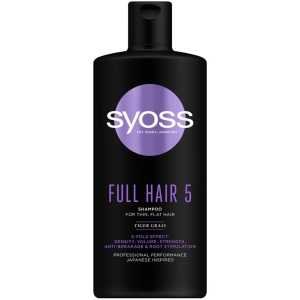 Syoss Full Hair 5D šampūnas 440ml, 6 pakuočių komplektas