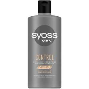 Syoss Men Control šampūnas 440ml, 6 pakuočių komplektas