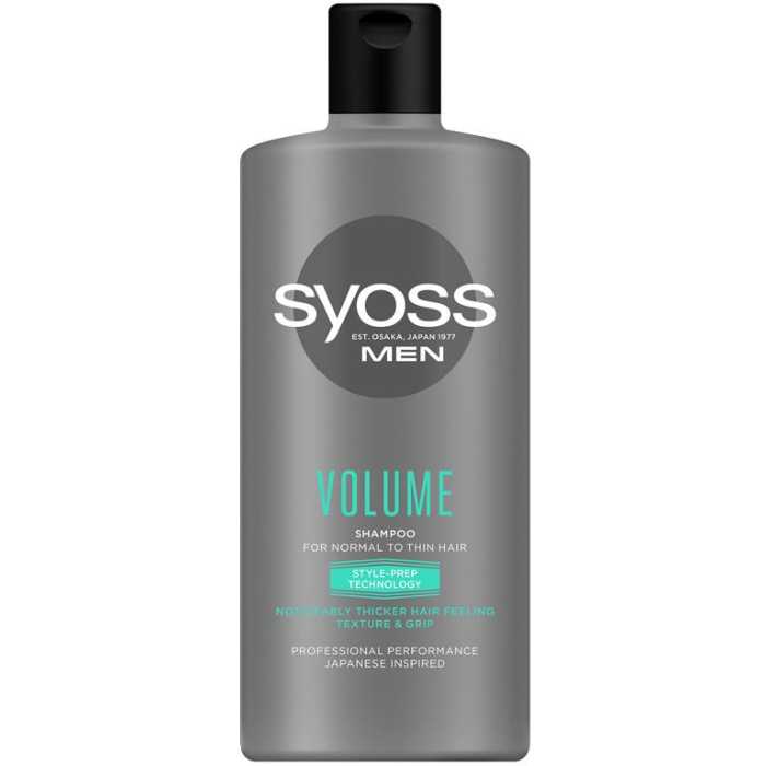 Syoss Men Volume šampūnas 440ml, 6 pakuočių komplektas