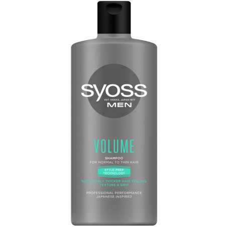 Syoss Men Volume šampūnas 440ml, 6 pakuočių komplektas